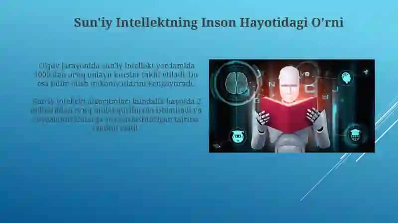 Sun'iy Intellektning Inson Hayotidagi O'rni 3