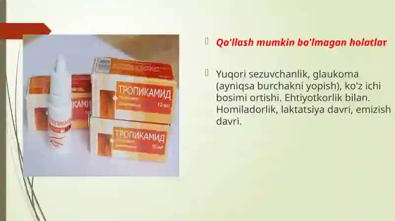 Tropikamid 3