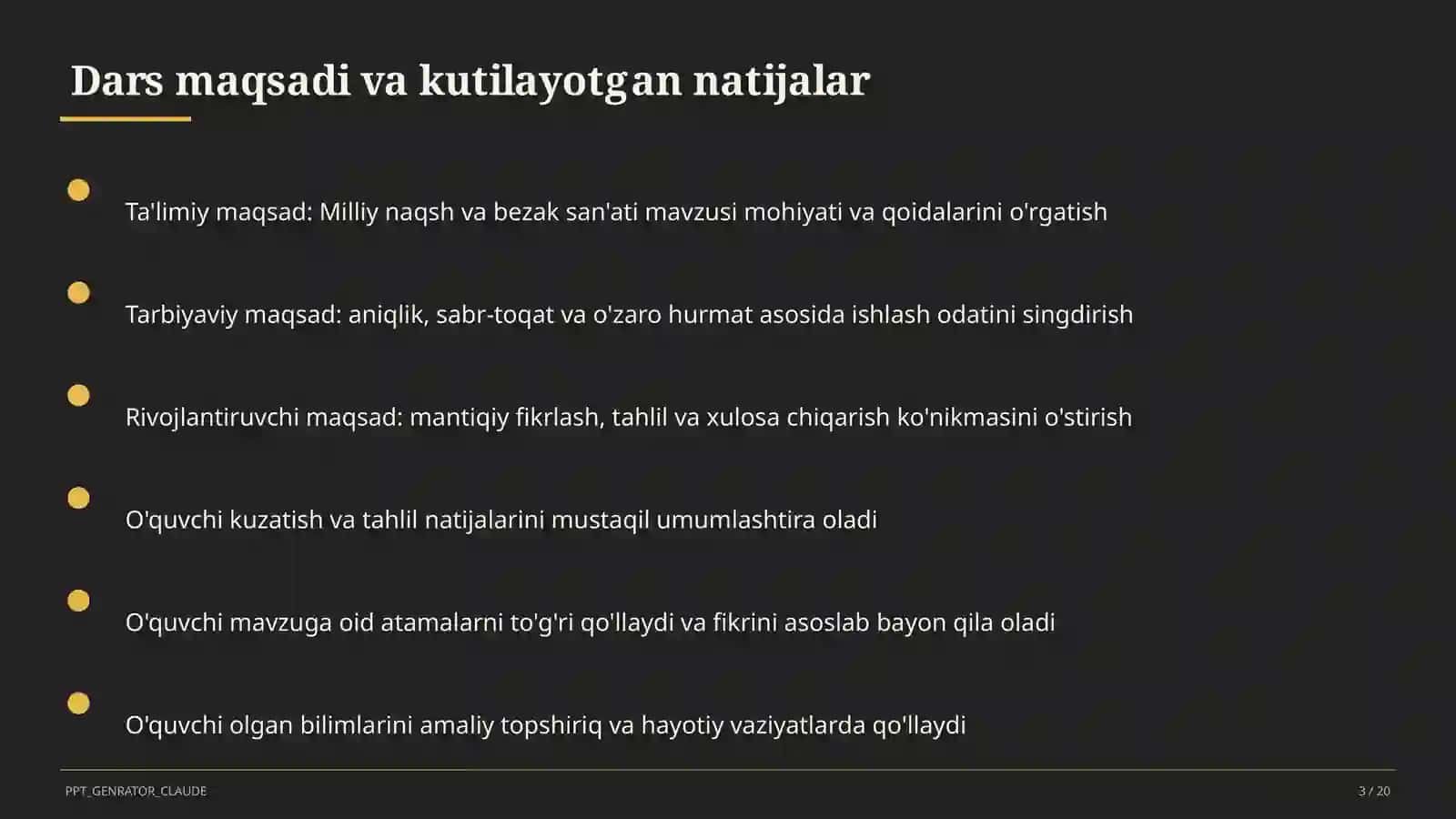 Milliy naqsh va bezak san'ati (3-sinf) 3
