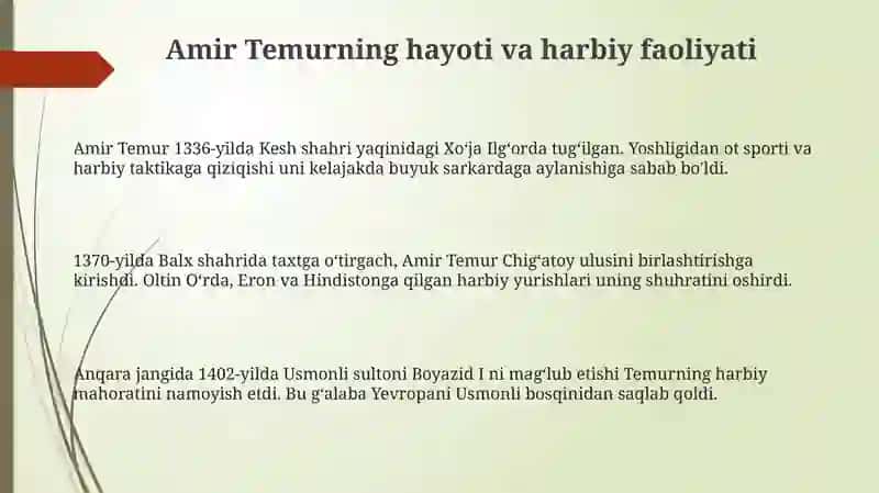 Amir Temur 3