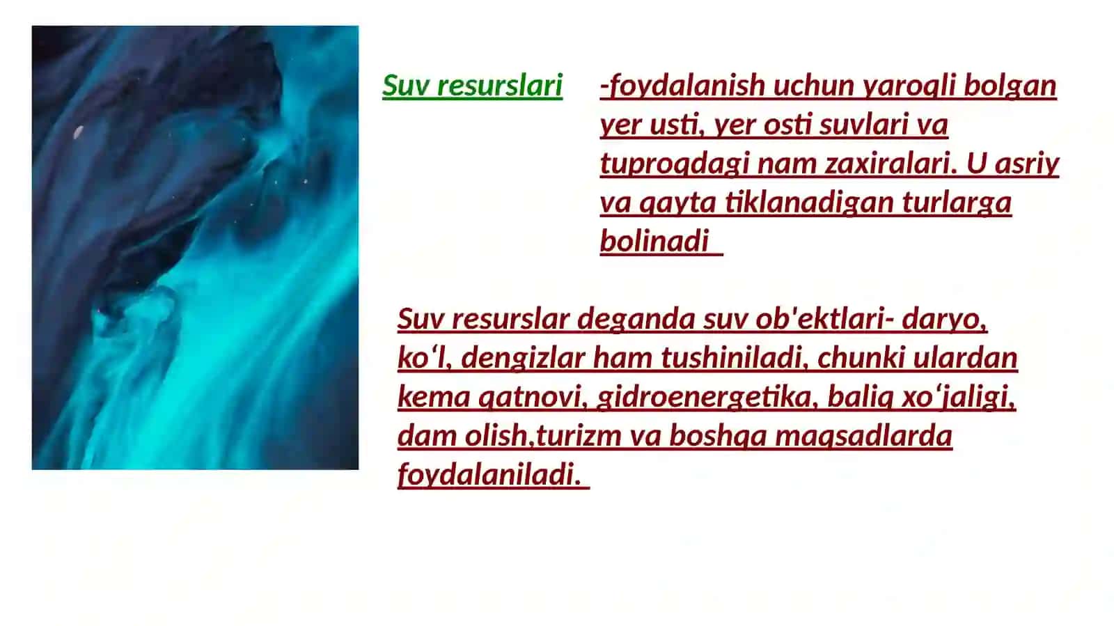 Suvresurslarining ifloslanishi 3