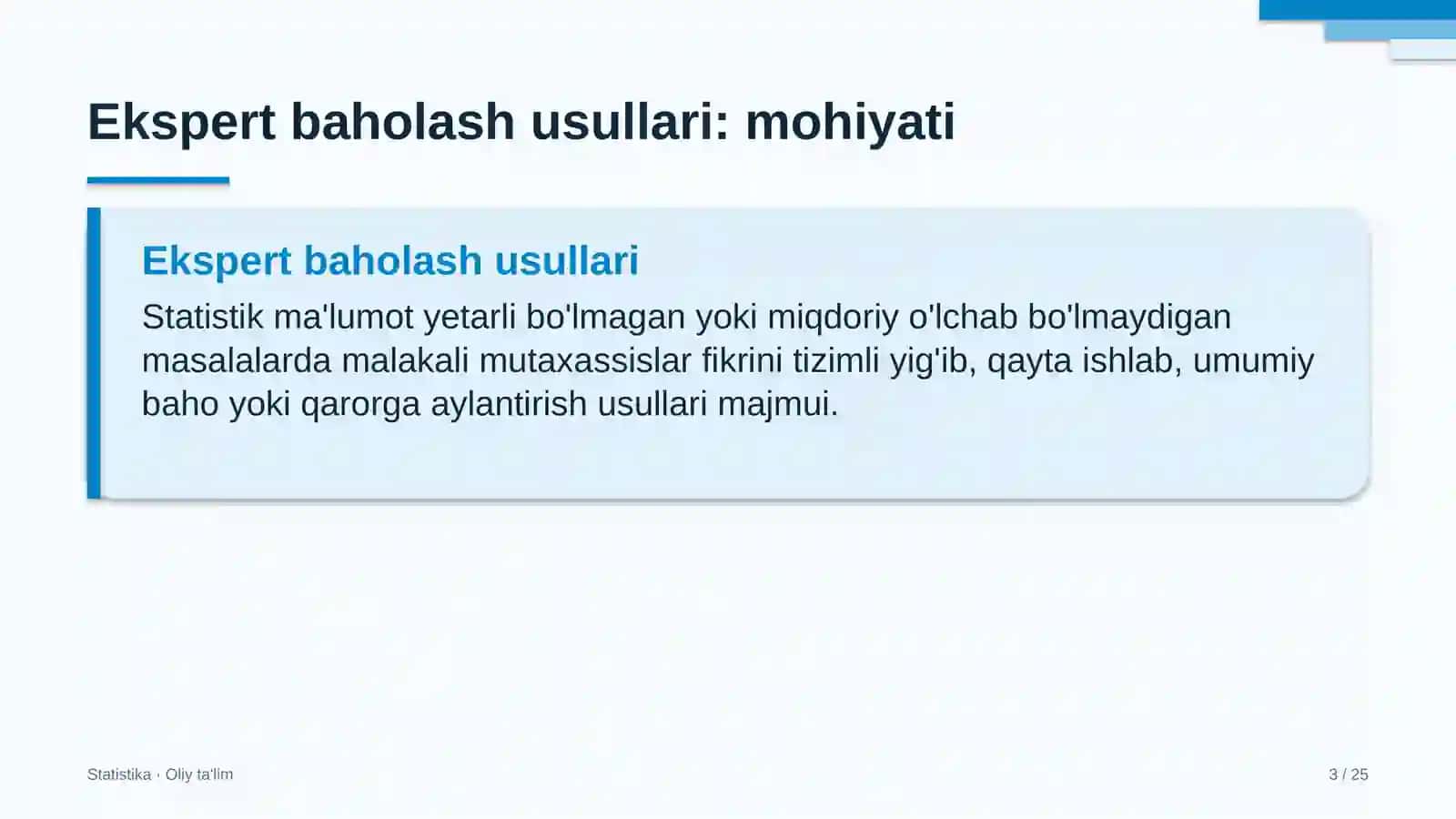 xo'jalik mollari do'konlarida ekspert baholash usullari 4614 3