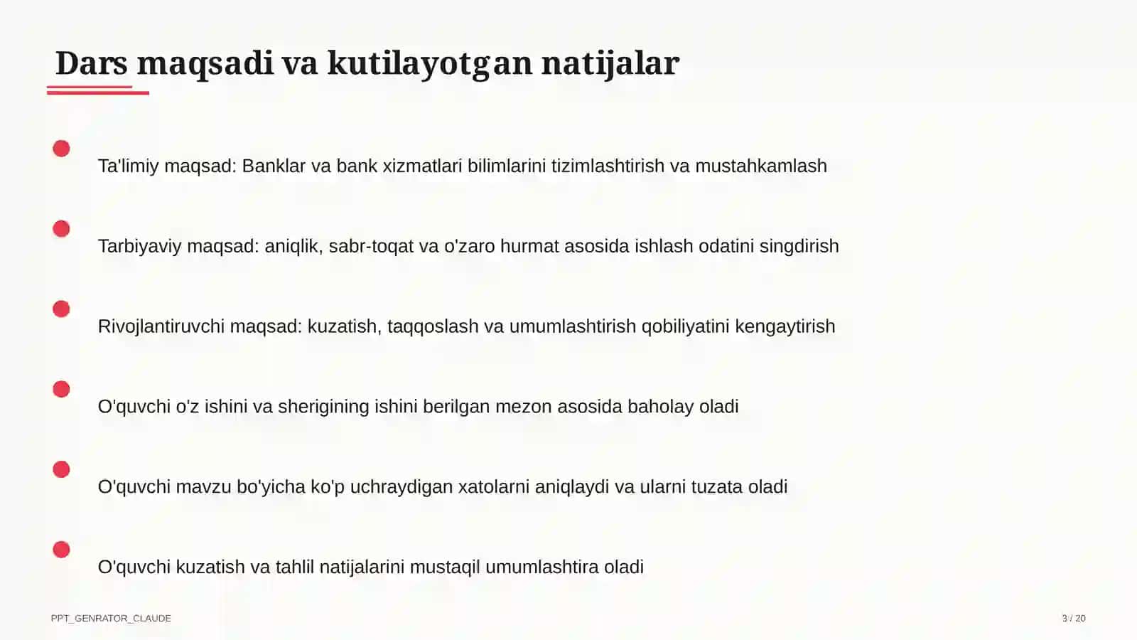 Banklar va bank xizmatlari (10-sinf) 3