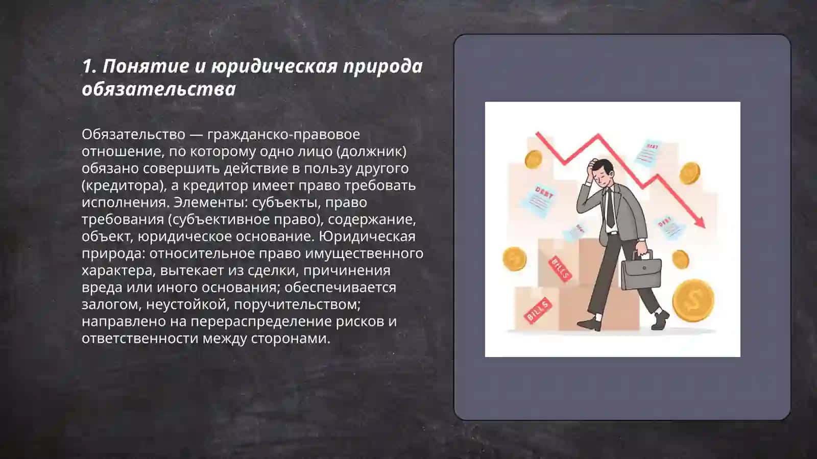 Обязательства и виды обязательств 3