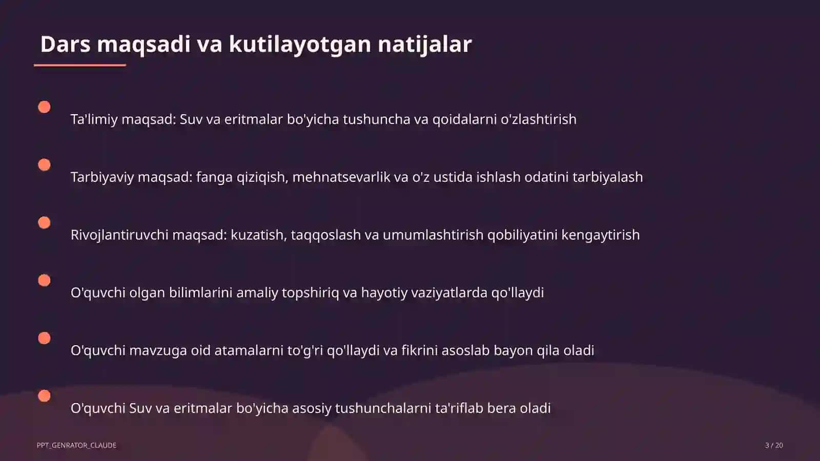 Suv va eritmalar (7-sinf) 3