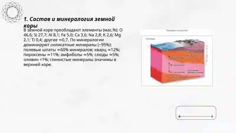 Литосфера. Точное строение земной коры 3