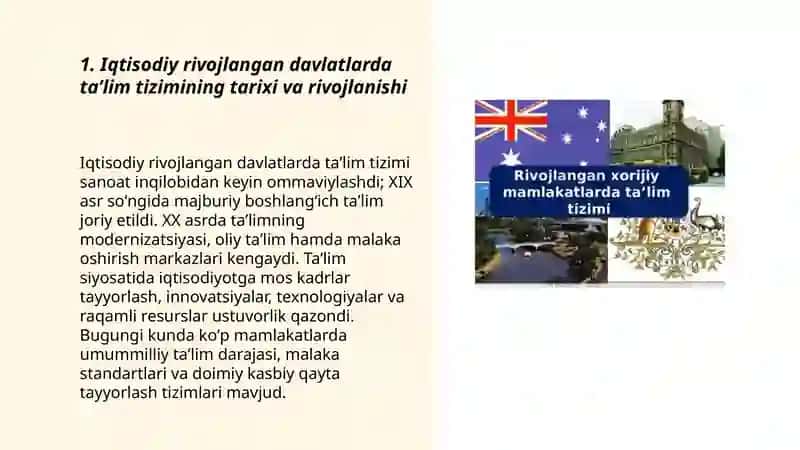 Iqtisodiy rivojlangan davlatlarda taʼlim tizimi 3