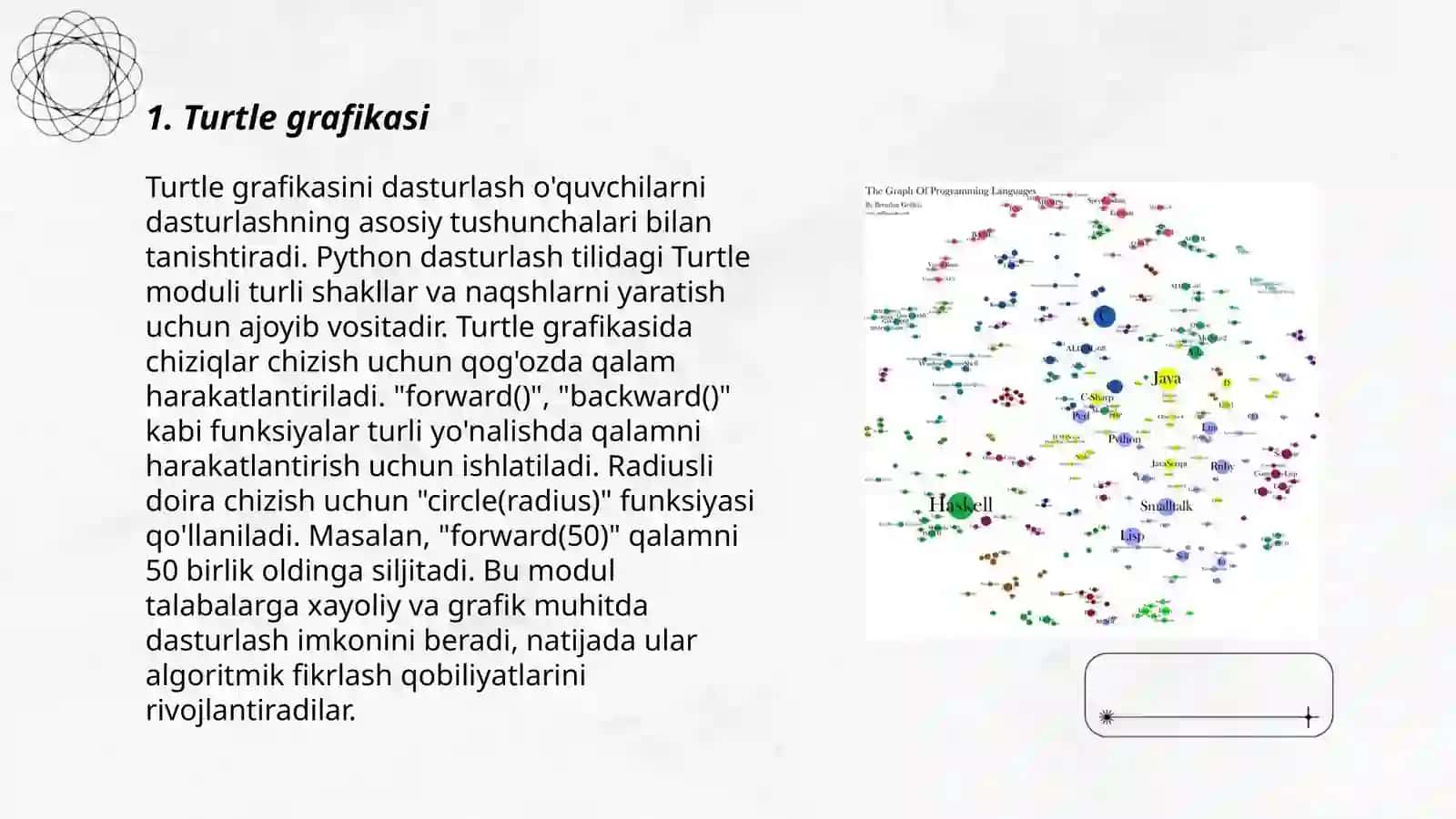Python dasturlash tilida grafika 3
