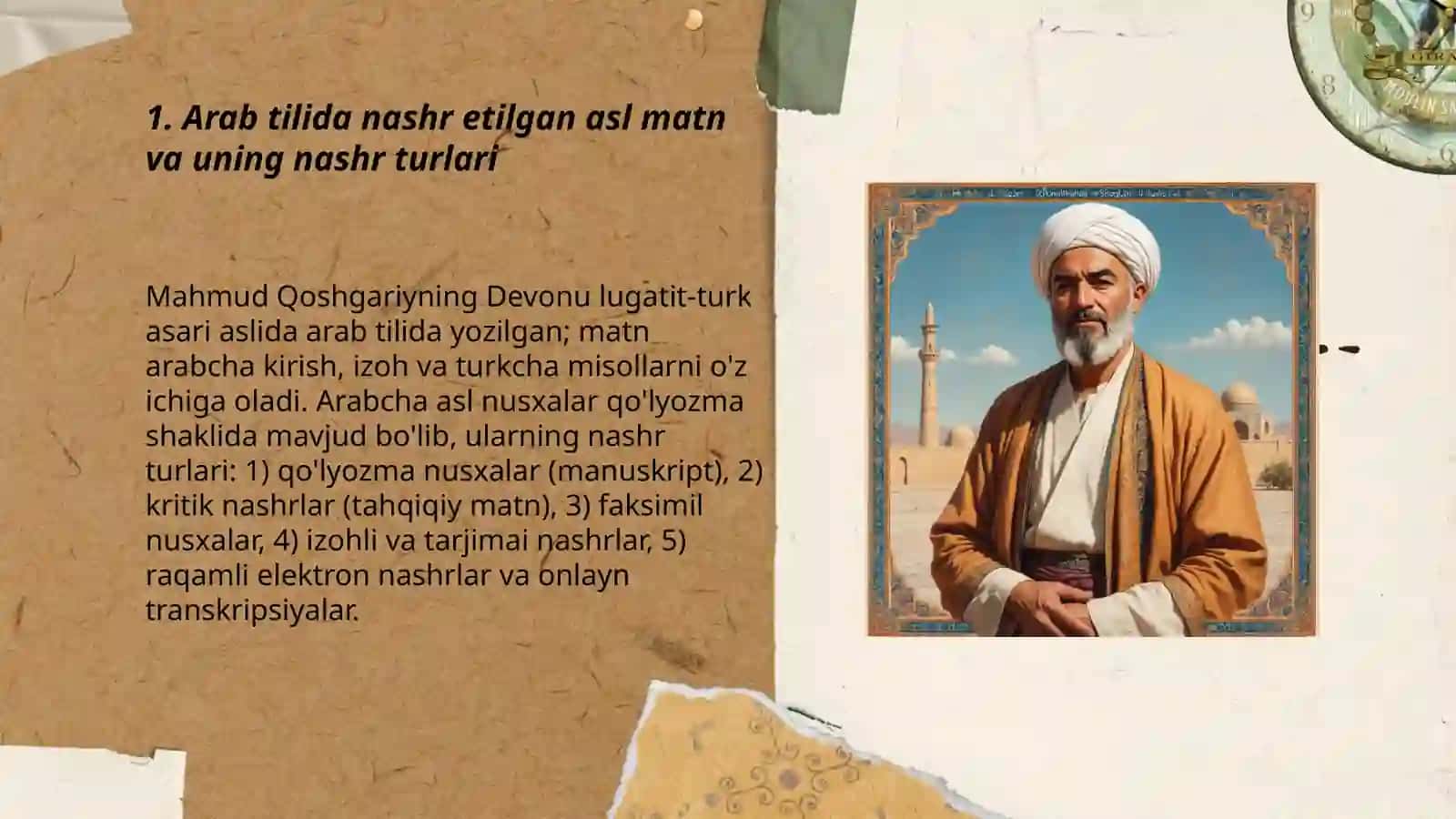 "Devonu lugatit-turk" asari 3
