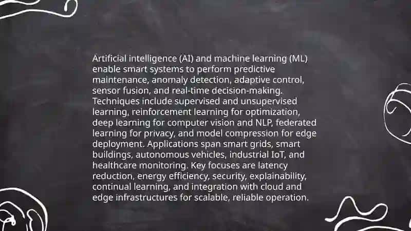 Artificial Intelligence and Machine Learning in Smart Systems 3