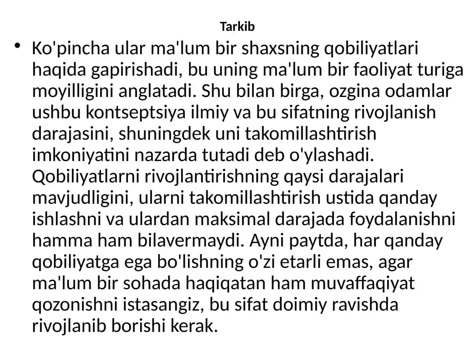 Qobiliyat 3