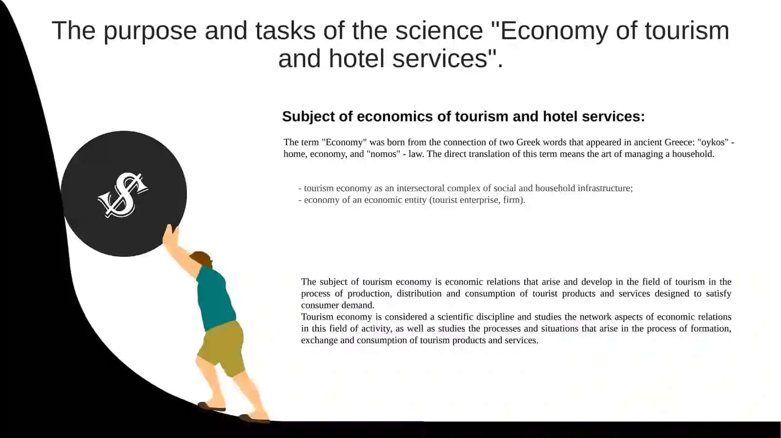 Economy of tourism and hotel services 3