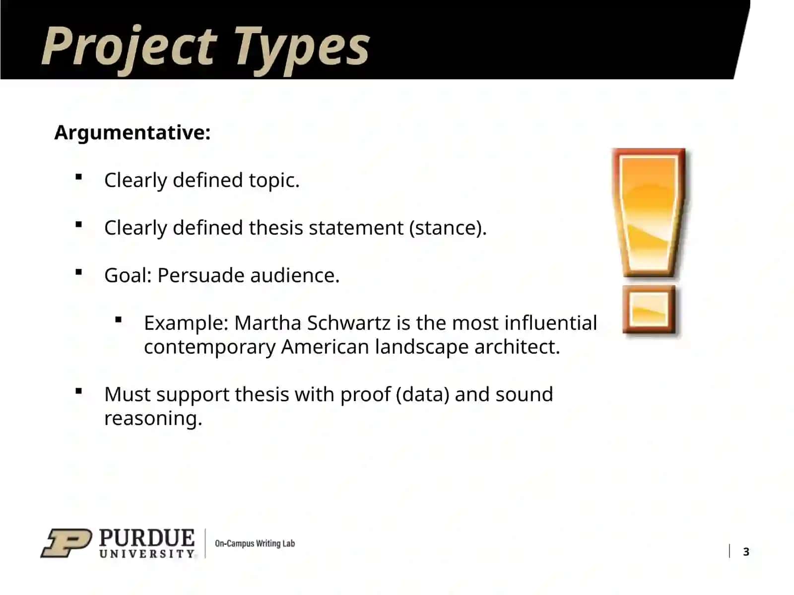 Analytical Research Projects 3