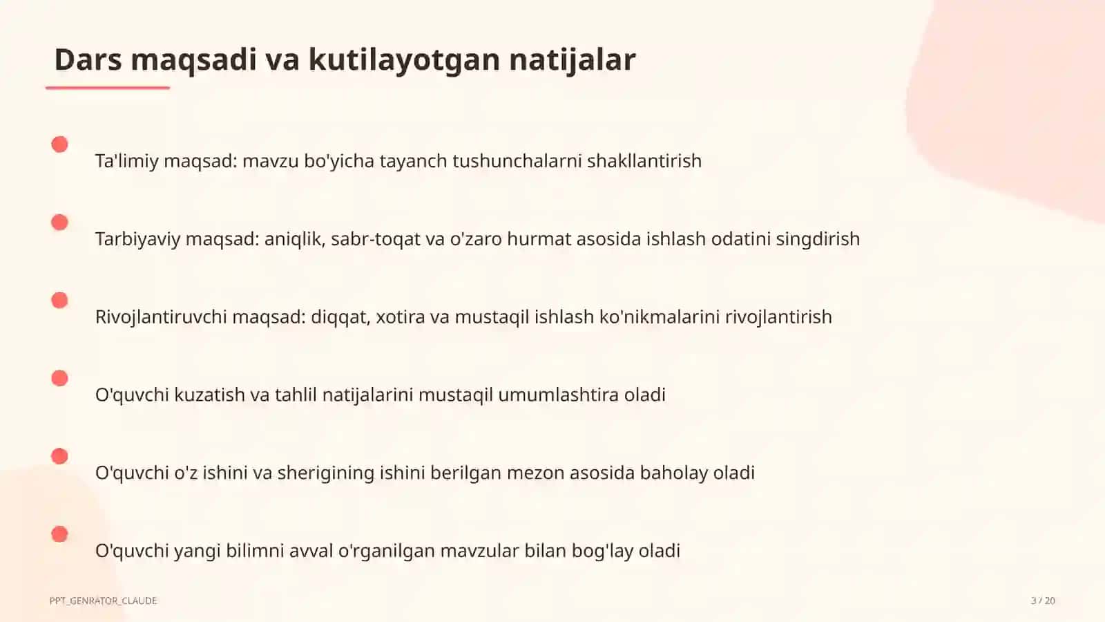 Ildizlar va ratsional ko'rsatkichli daraja (10-sinf) 3