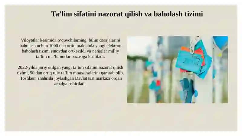 Ta'lim Islohotlari 3