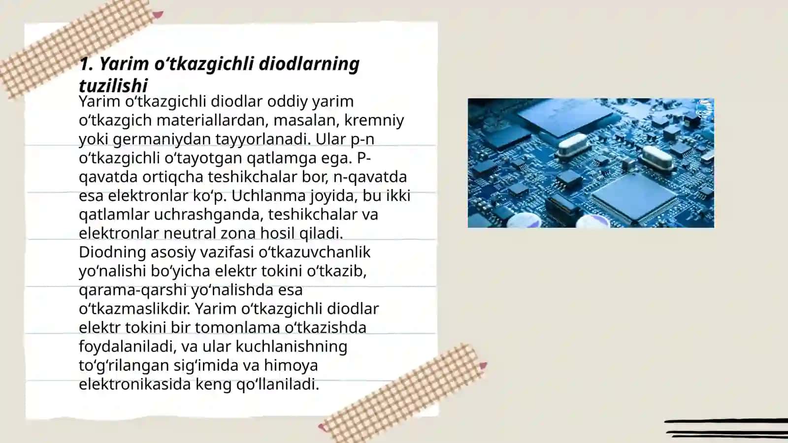 Yarim oʻtkazgichli diodlar 3