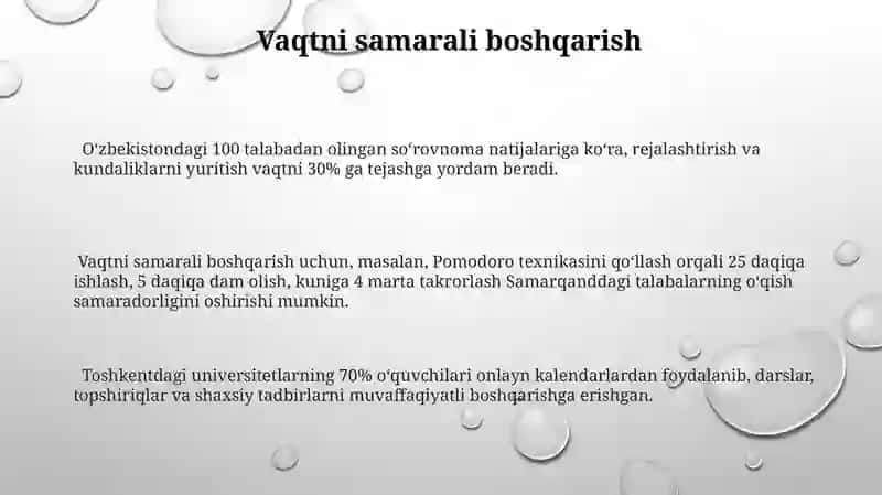 Shaxsiy akademik faoliyat va uni tashkil etish vositalari 3