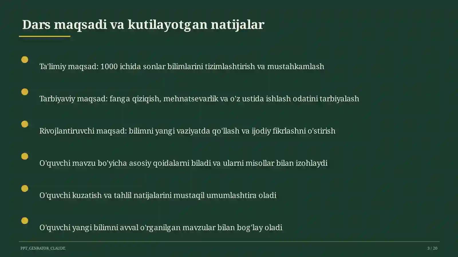 1000 ichida sonlar (3-sinf) 3