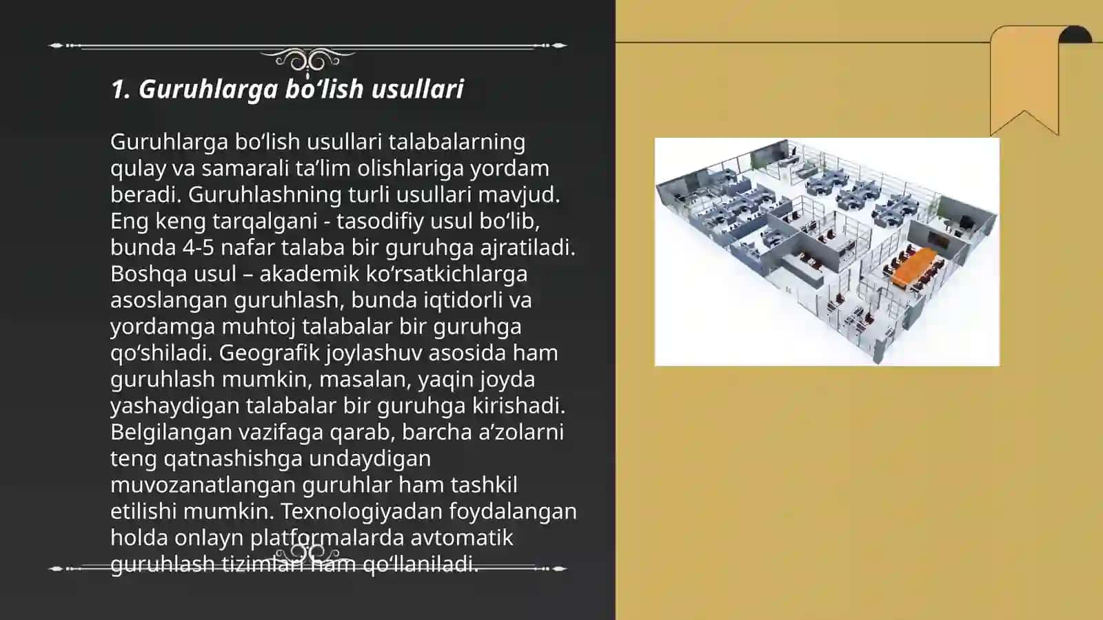 Guruxlarda hamkorlikda ishlashni tashkil etish texnologiyasi 3