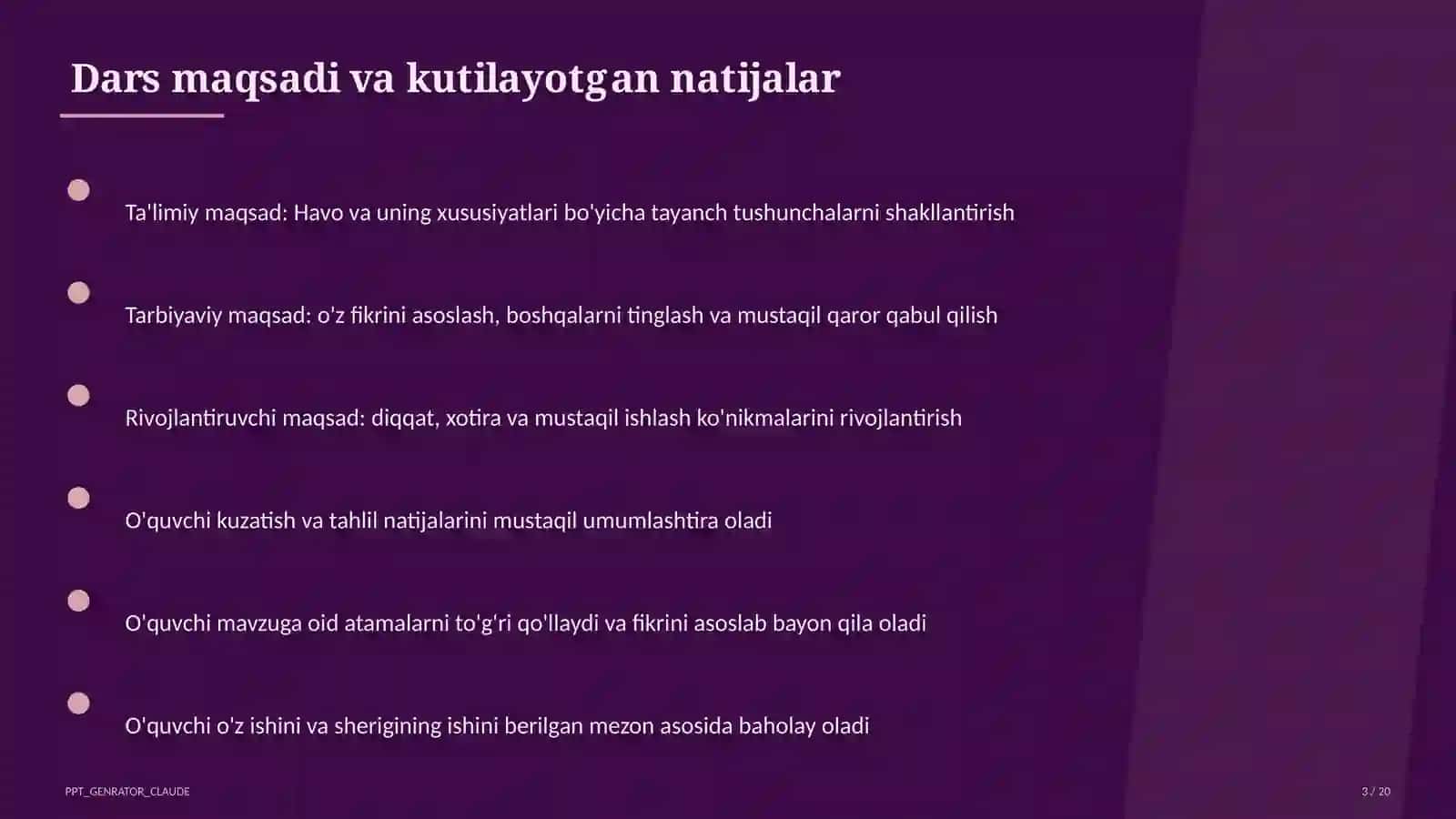 Havo va uning xususiyatlari (2-sinf) 3