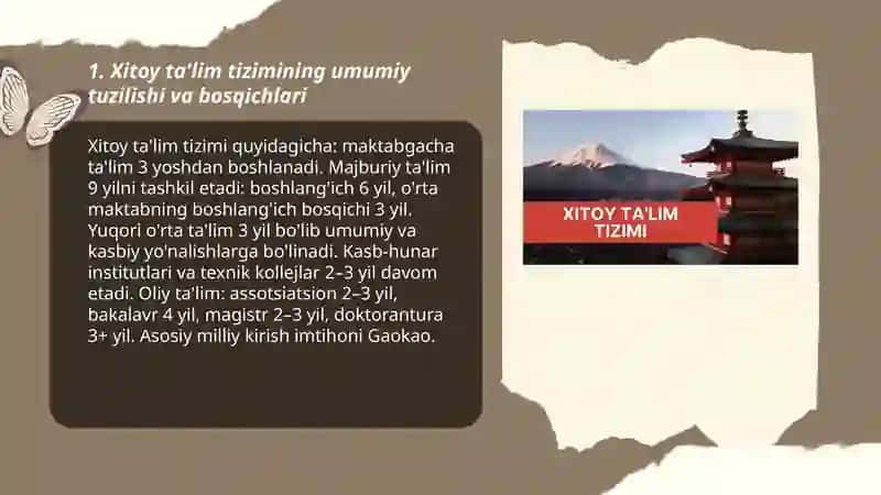 Xitoy ta'lim tizimi va undagi muammolar 3