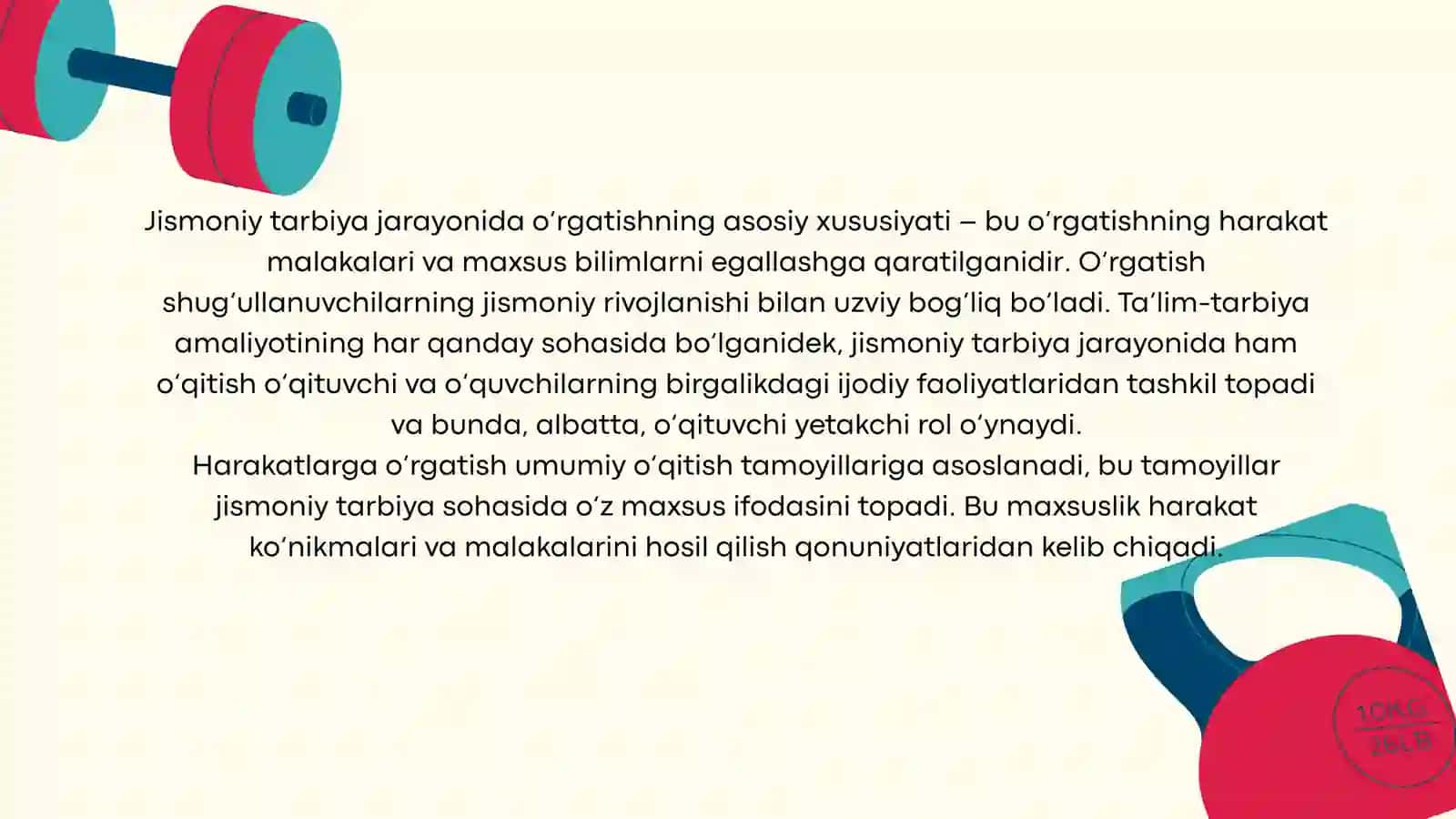Harakatfaoliyatinishakllantirishningqonuniyatlari 3