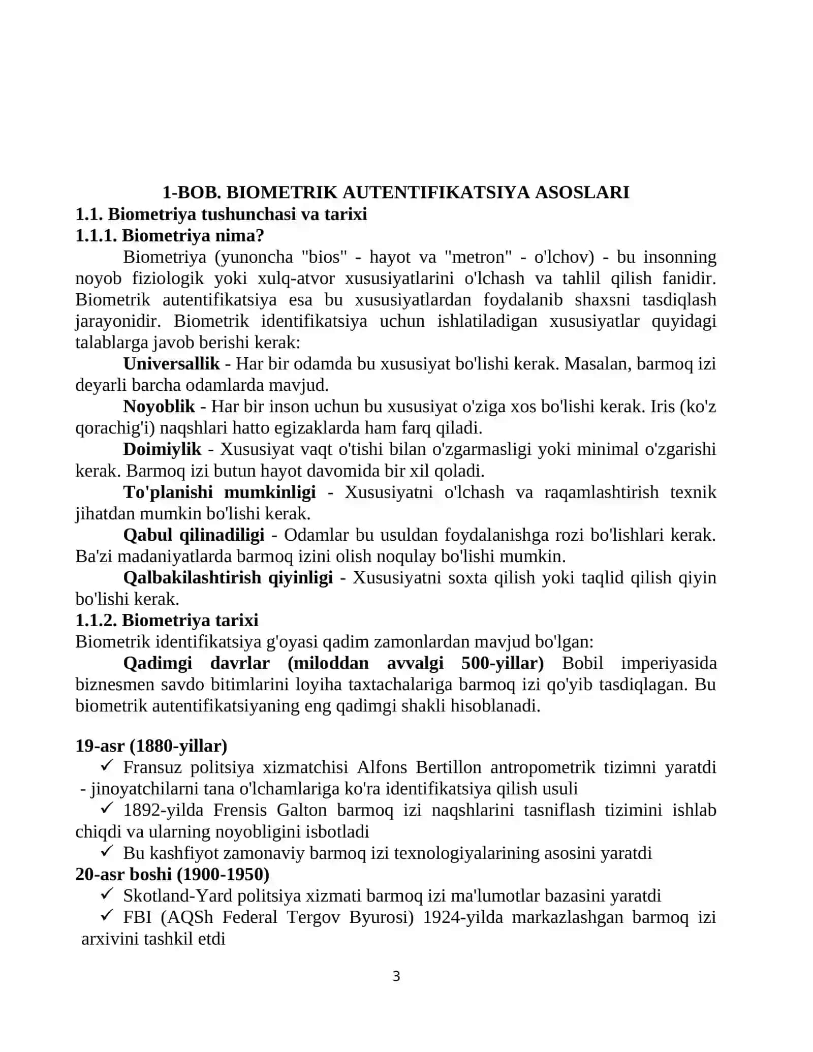 BIOMETRIK TEXNOLOGIYALAR TURLARI 3