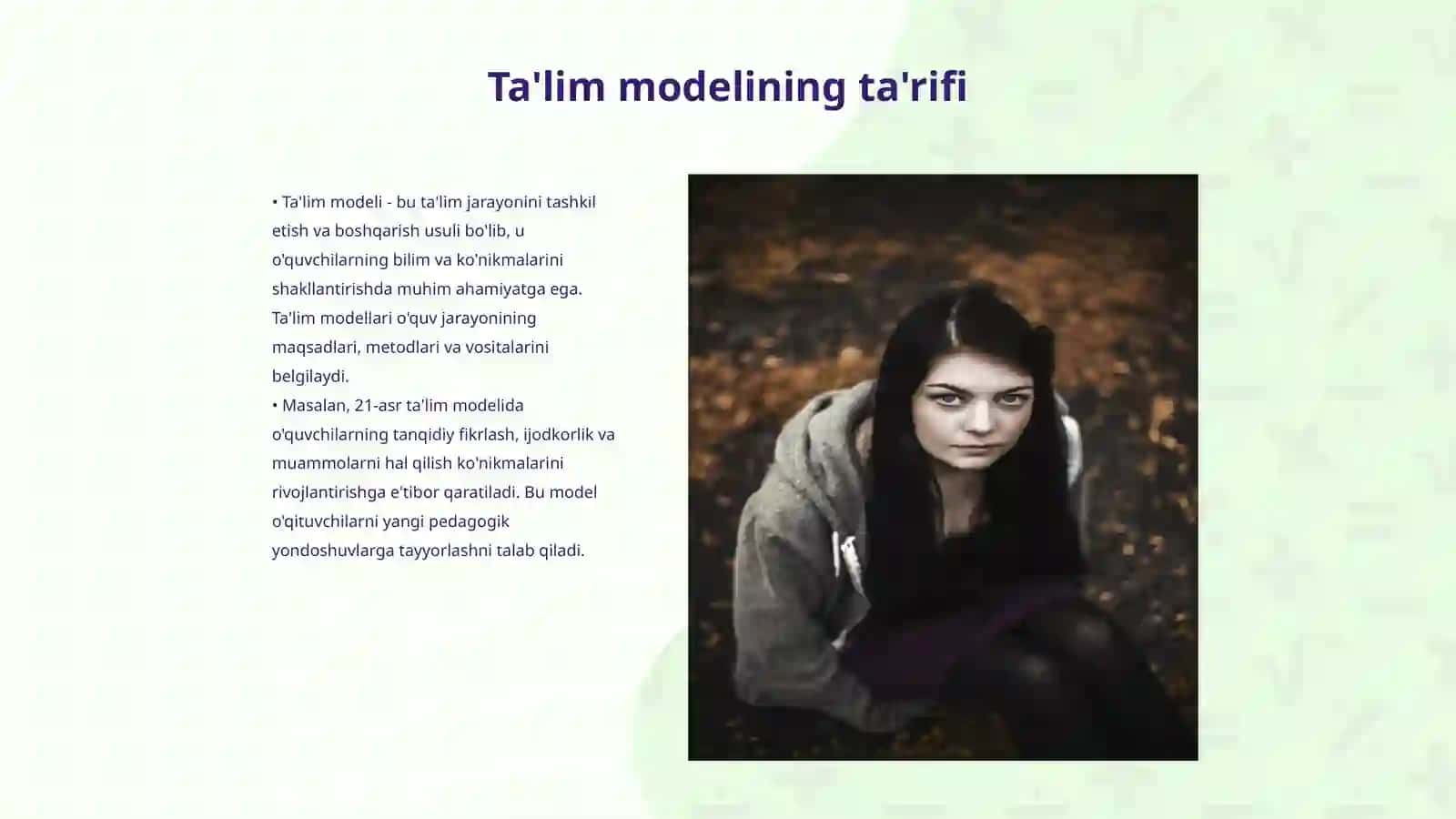 Ta'lim modellari 3