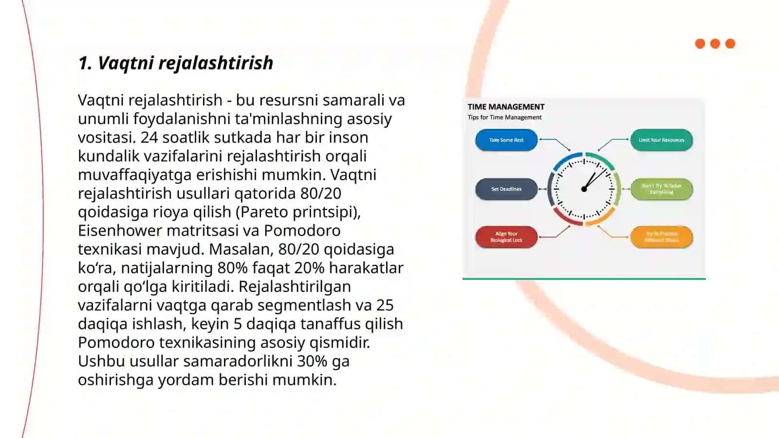 Time menegment 3