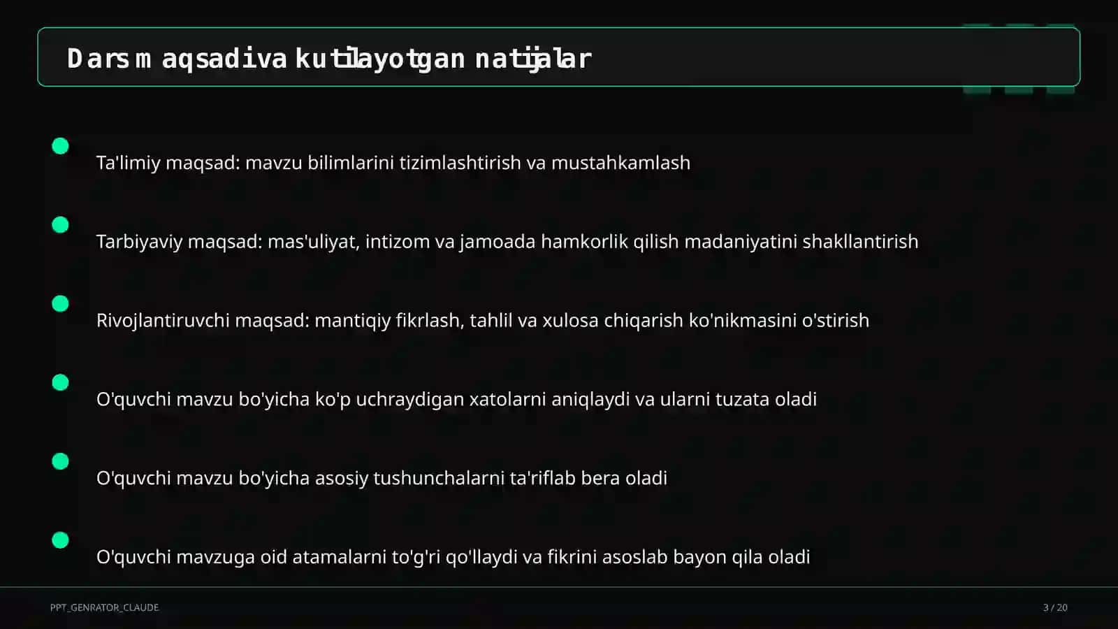 Ingliz tili (1–11) — o'quvchilar uchun 3