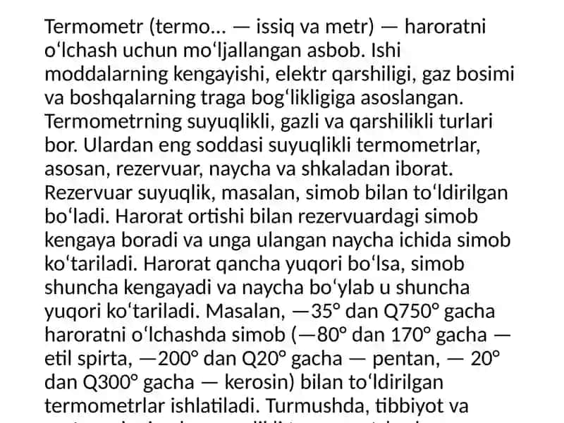 Termometriya va Kalorimetriya 3