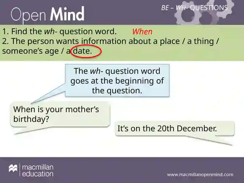 Open Mind ElementaryUnit 1 Grammar2 3