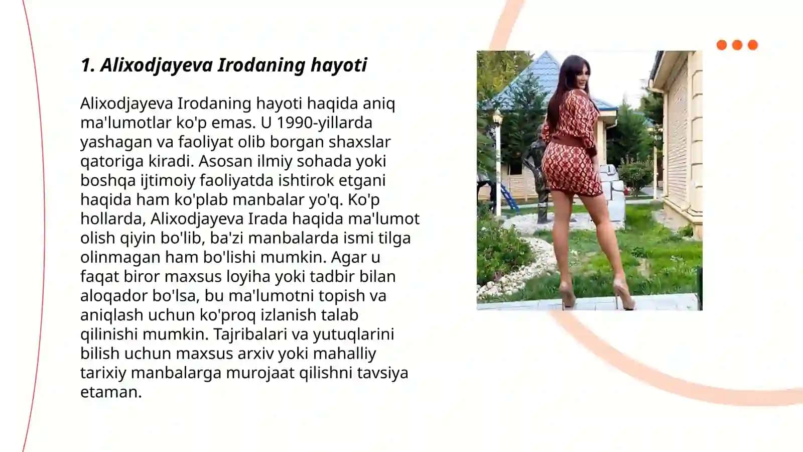 Alixodjayeva Iroda 3
