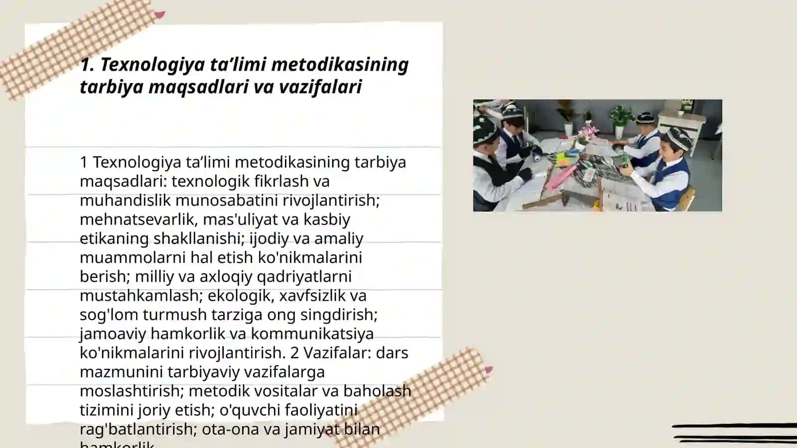 Texnologiya taʼlimi metodikasi 3