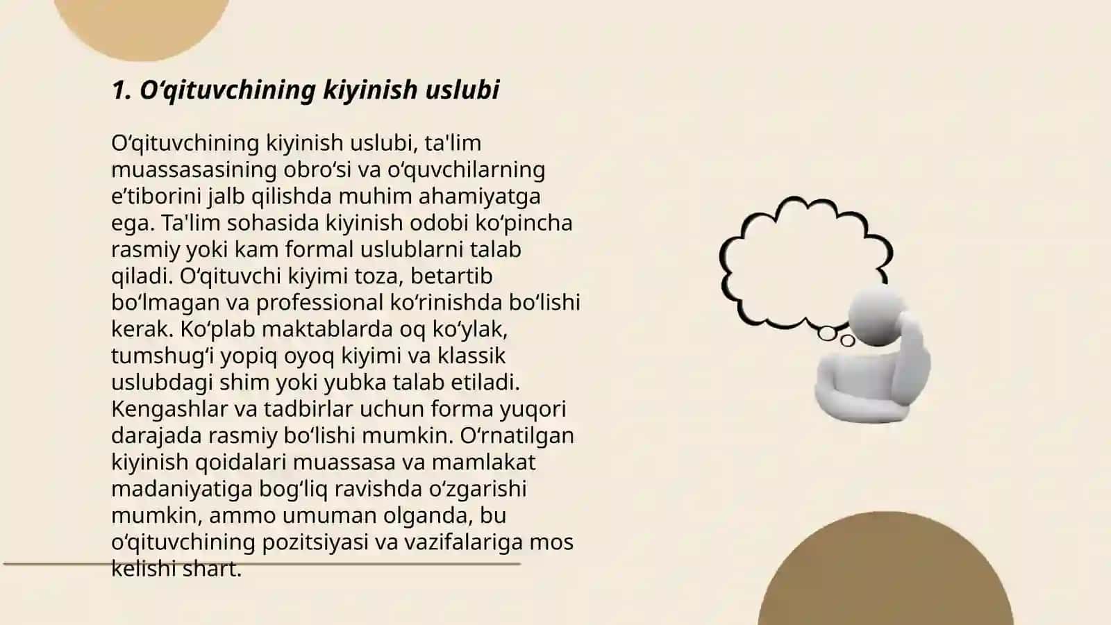 O‘qituvchini tashqi korinishi 3