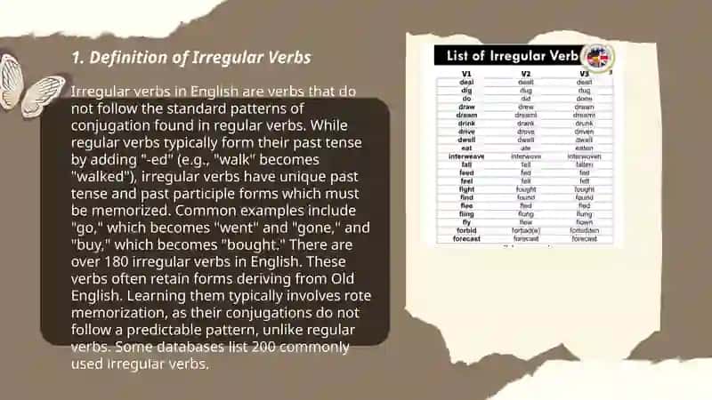 Irregular Verbs 3