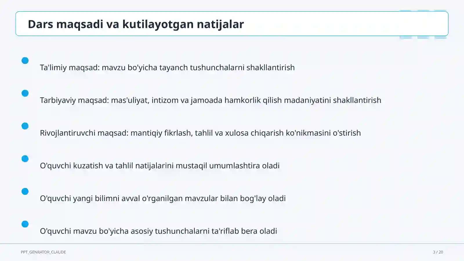 Ta'limda Telegram-botlar va kanallardan foydalanish 3