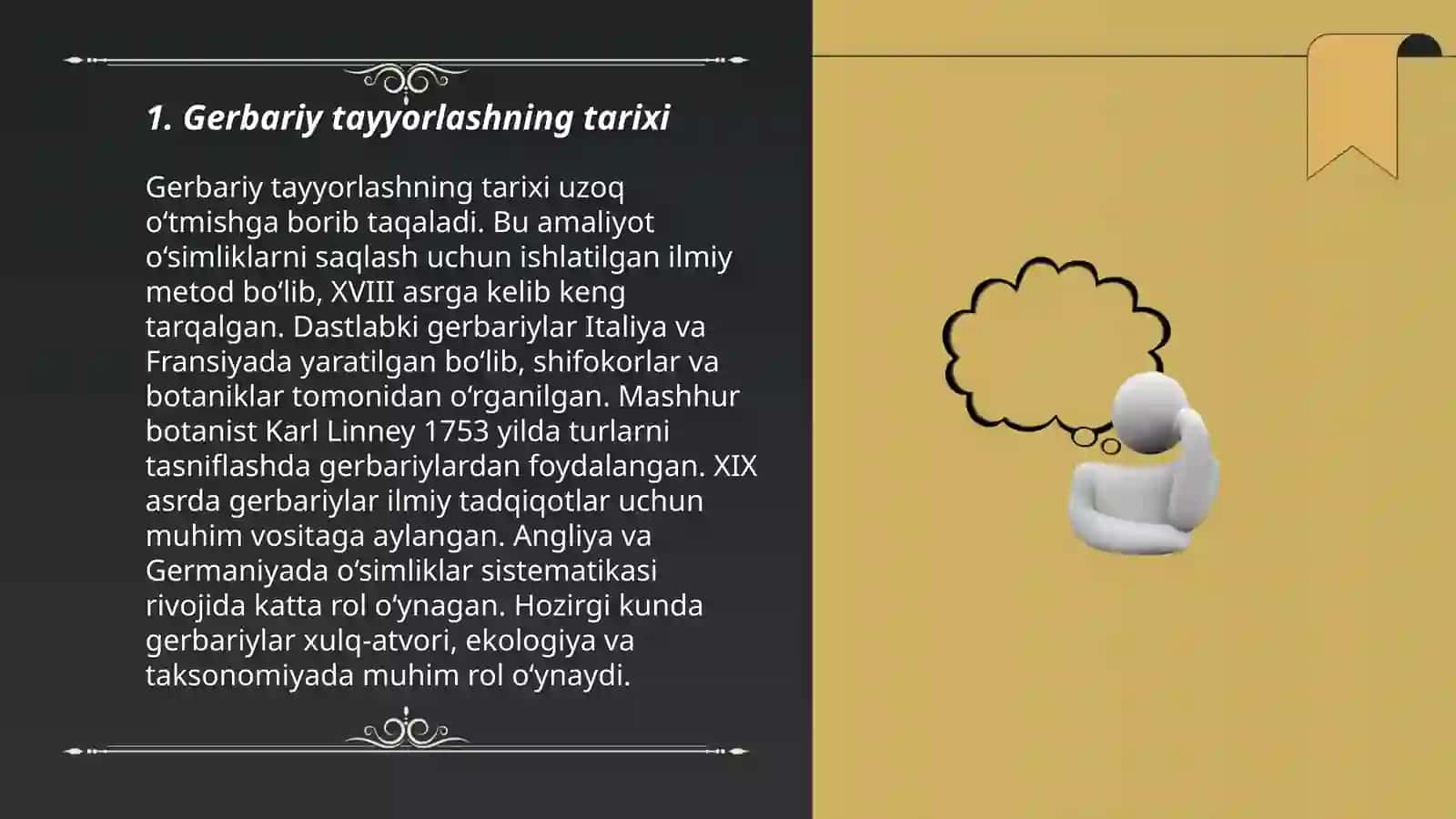 Gerbariy tayyorlash va tayyorlash usullari haqida ma’lumot berish 3