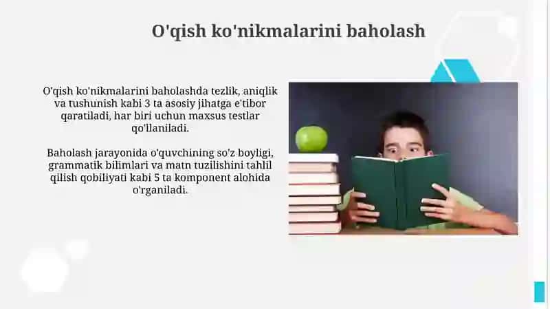 O'qish qobiliyatini rivojlantirish jarayonini yaxshilash usullari 3