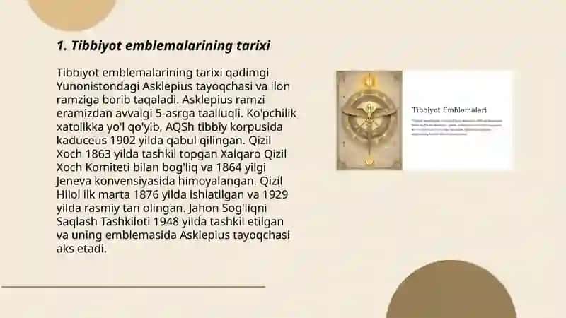Tibbiyot emblemalari 3