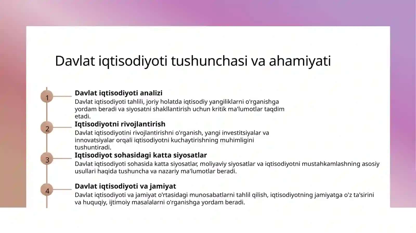 Davlat iqtisodiyoti va uning makroiqtisodiy kòrsatkichlari 3