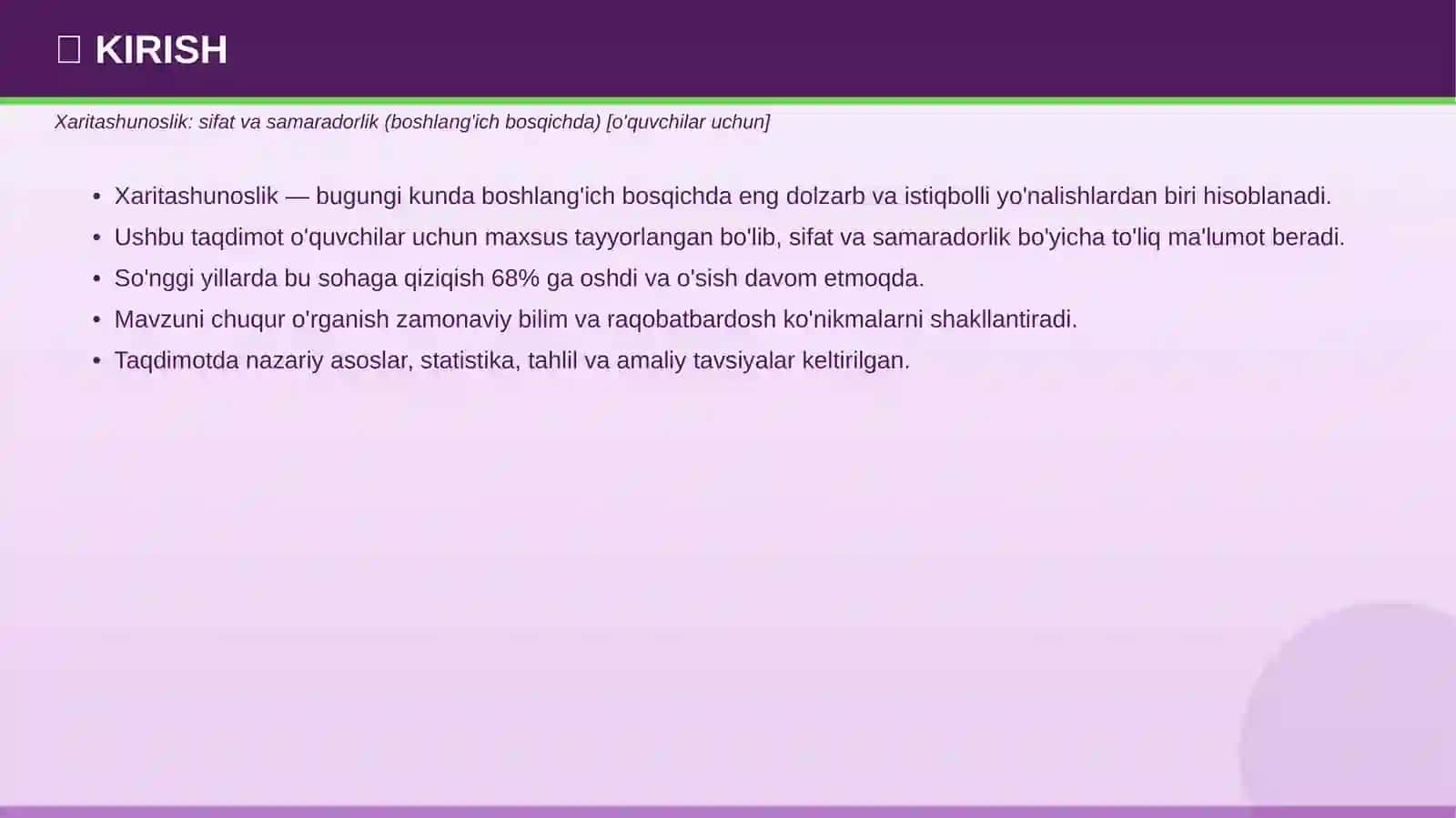 XARITASHUNOSLIK 3