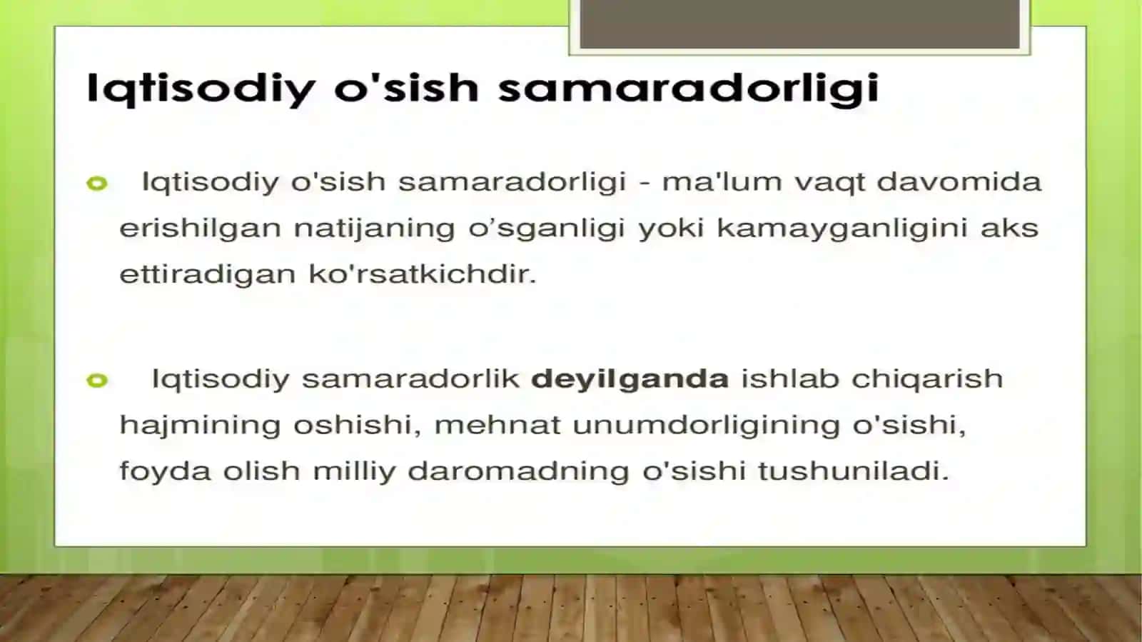 Investitsiyalarningiqtisodiysamaradorliginibaholash 3