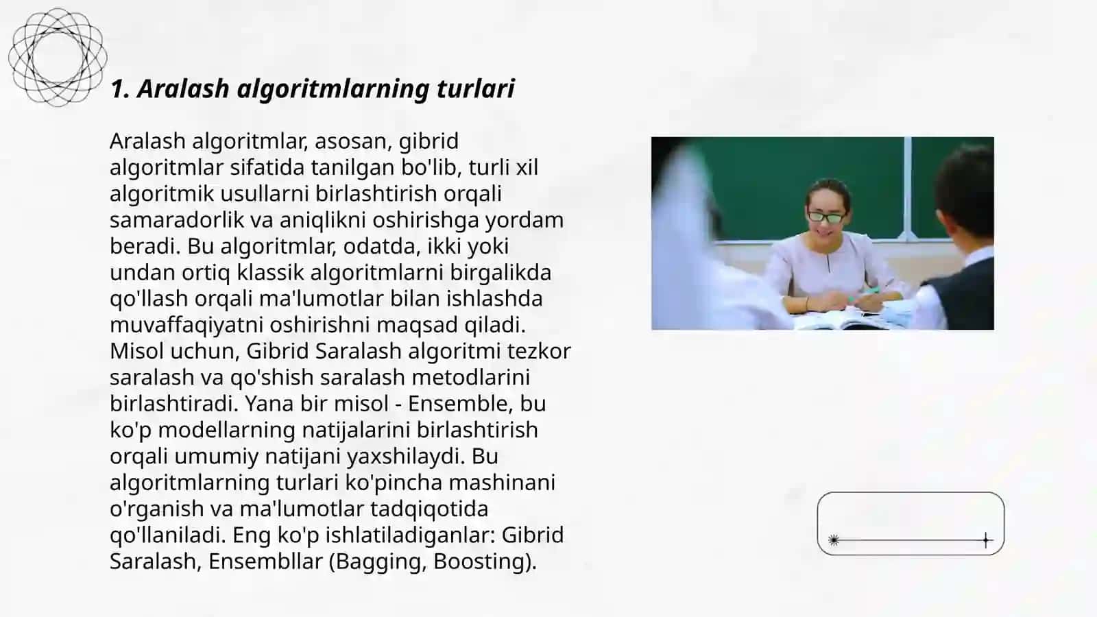 Aralash algoritmlar 3