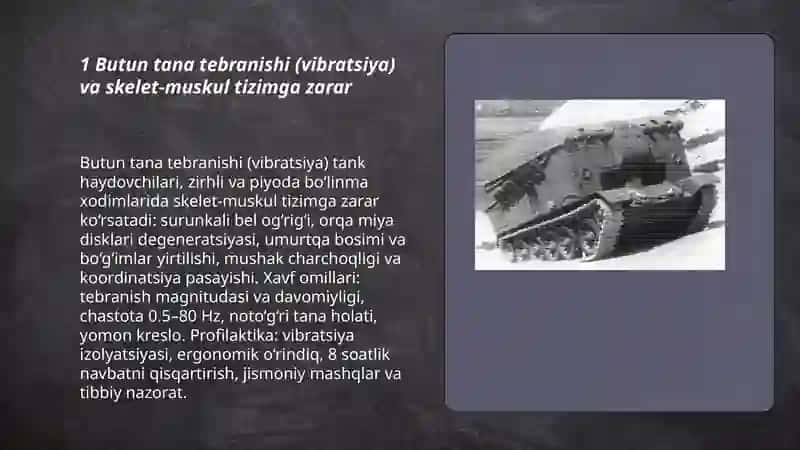 Qo'shinlarning Zirhli bo'linmalari 3