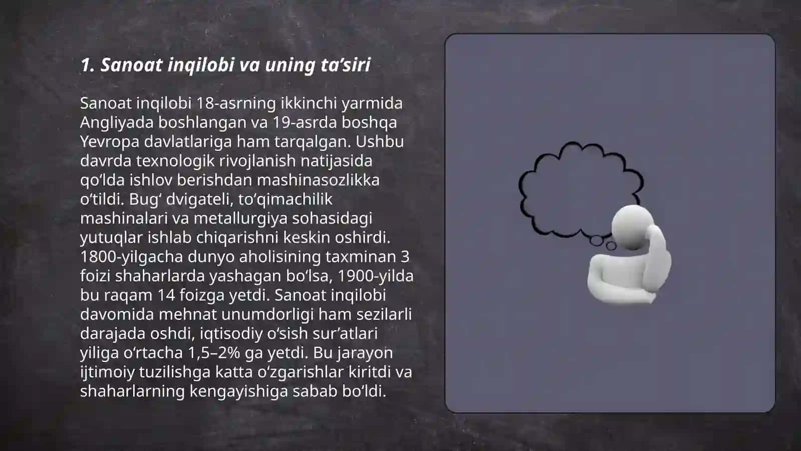 XX asr sivilizatsiyasi.Industriya davrida ilmiy- texnik taraqqiyot 3
