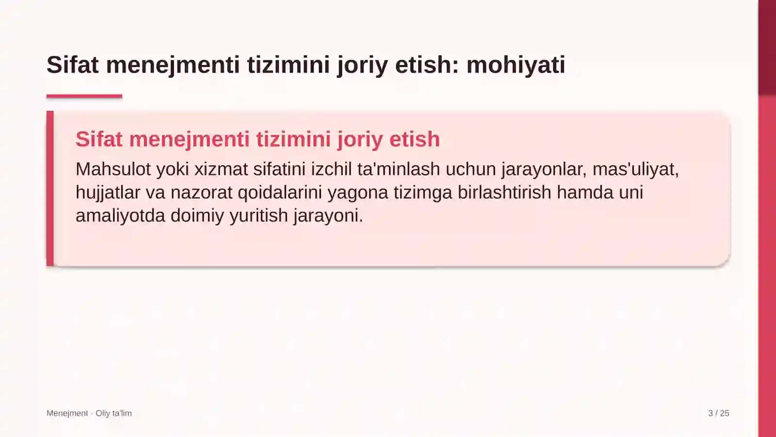 xo'jalik mollari do'konlarida sifat menejmenti tizimini joriy etish 1504 3