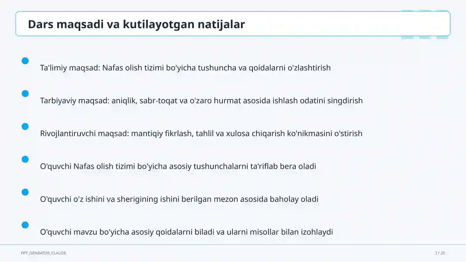 Nafas olish tizimi (8-sinf) 3