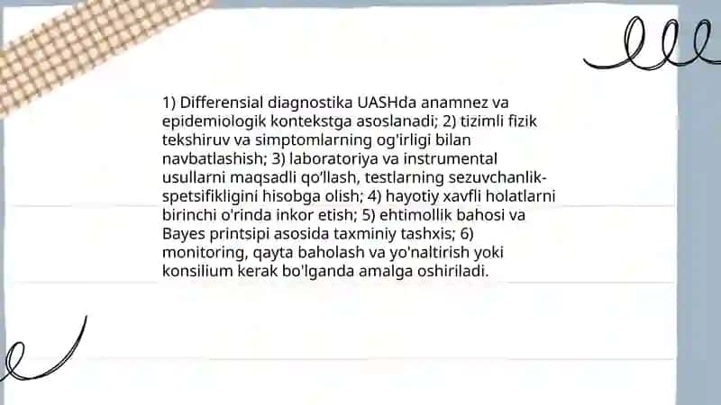 UASH amaliyotida differensial diagnostika 3