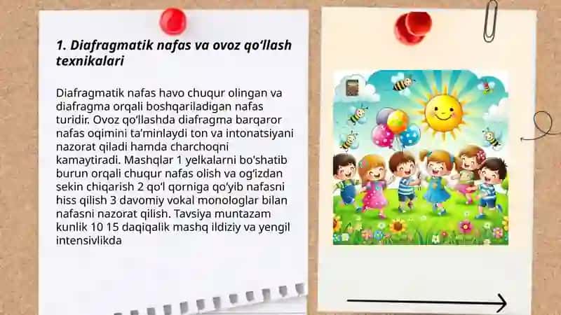 Mashgʻulotlarda ovoz va talaffuz ustida ishlash metodlari va usullari 3